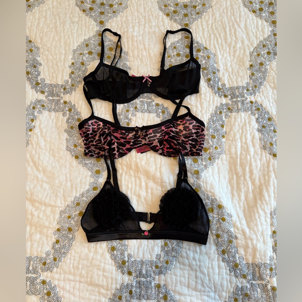 Betsey Johnson Bra Bundle